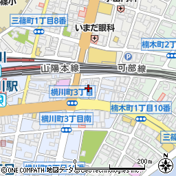 朝日アルミニウム株式会社　広島事務所周辺の地図