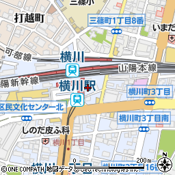 ダイソー横川駅前店周辺の地図