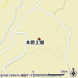 兵庫県淡路市木曽上畑周辺の地図