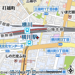 ウォンツ横川店周辺の地図