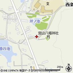 広島県東広島市西条町御薗宇4983周辺の地図