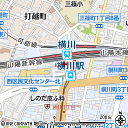 広島銀行横川駅 ＡＴＭ周辺の地図