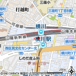ウォンツ横川駅ビル店周辺の地図