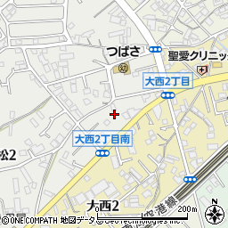 フレックス薬局泉佐野店周辺の地図
