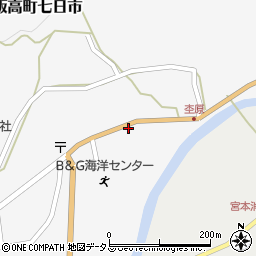 三重県松阪市飯高町七日市826周辺の地図