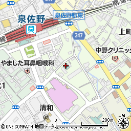 関空泉佐野ファーストホテル周辺の地図