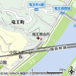 広島県広島市西区竜王町7-6周辺の地図
