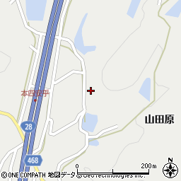 兵庫県洲本市安乎町山田原519周辺の地図