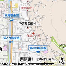 竹国理容院周辺の地図