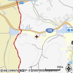 大阪府和泉市春木川町39周辺の地図