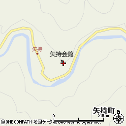 三重県伊勢市矢持町下村周辺の地図