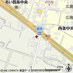 広島県東広島市西条町御薗宇1125周辺の地図