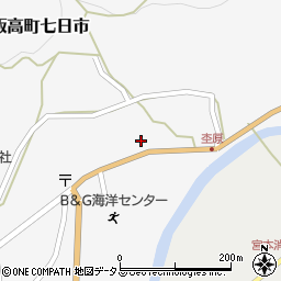 三重県松阪市飯高町七日市668周辺の地図