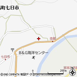 三重県松阪市飯高町七日市670周辺の地図