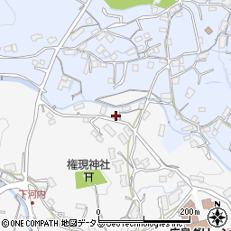 広島県広島市佐伯区五日市町大字下河内690-5周辺の地図