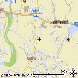 大阪府岸和田市内畑町930周辺の地図