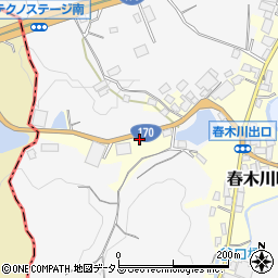大阪府和泉市春木川町34周辺の地図