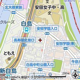 広島県広島市中区白島北町5周辺の地図