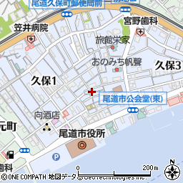 花時計周辺の地図