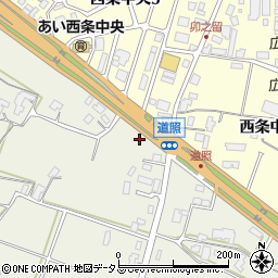 広島県東広島市西条町御薗宇1137周辺の地図