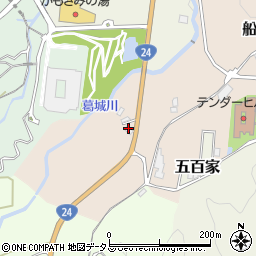 奈良県御所市船路203周辺の地図