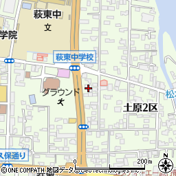 株式会社日本セレモニー萩支店周辺の地図