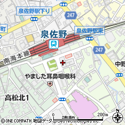 泉佐野ビル周辺の地図