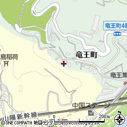 広島県広島市西区竜王町7-34周辺の地図