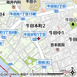 松本娯楽室周辺の地図