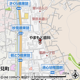 尾道合同タクシー株式会社　事務所周辺の地図