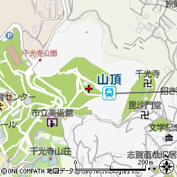 千光寺公園頂上売店周辺の地図