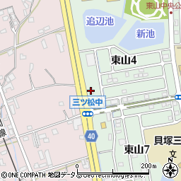 涌田ビル周辺の地図