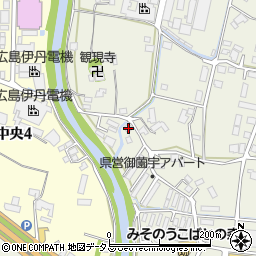 広島県東広島市西条町御薗宇4535周辺の地図