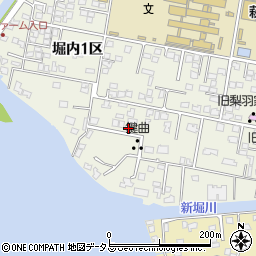 堀内塾周辺の地図