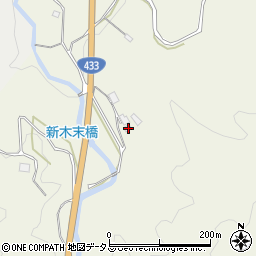 広島県広島市佐伯区湯来町大字葛原1232-2周辺の地図