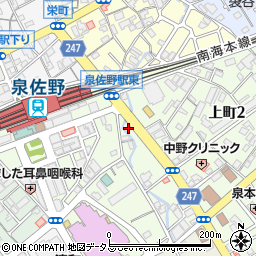 個別指導Ａｘｉｓ泉佐野校周辺の地図