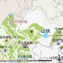 千光寺公園周辺の地図