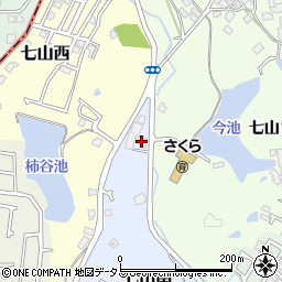 大阪府泉南郡熊取町七山南1452周辺の地図