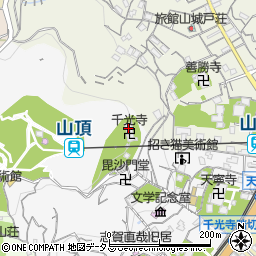 千光寺周辺の地図
