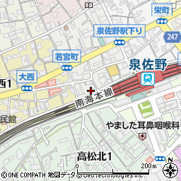 山田外科医院周辺の地図