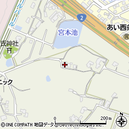 広島県東広島市西条町御薗宇1480周辺の地図