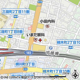 日本空調サービス株式会社　中国支店周辺の地図
