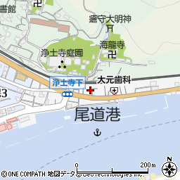 〒722-0054 広島県尾道市尾崎本町の地図