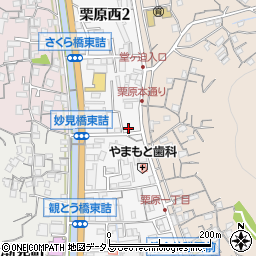 宮地通商株式会社　栗原倉庫周辺の地図