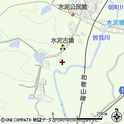 奈良県御所市水泥周辺の地図