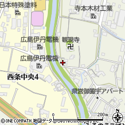 広島県東広島市西条町御薗宇5306周辺の地図