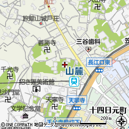 慈観寺周辺の地図