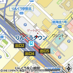 綜合警備保障株式会社　大阪南支社臨海りんくう営業所周辺の地図