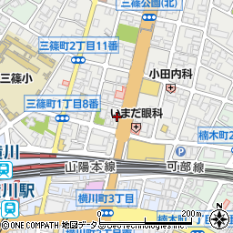 アートリンガル外語学院横川校周辺の地図