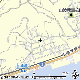 広島県尾道市山波町2182-3周辺の地図